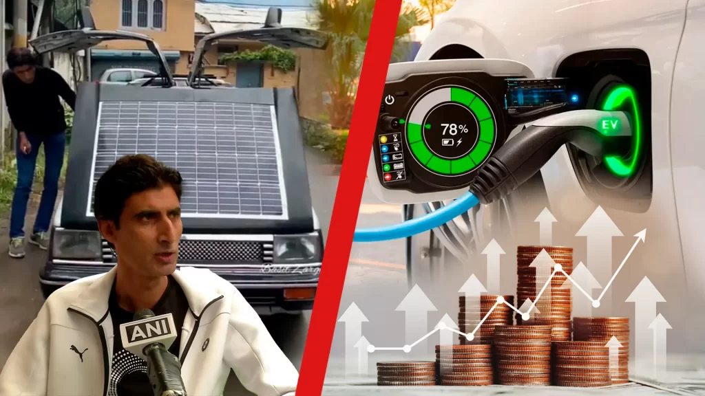 Jammu y Cachemira, creador del automóvil eléctrico solar