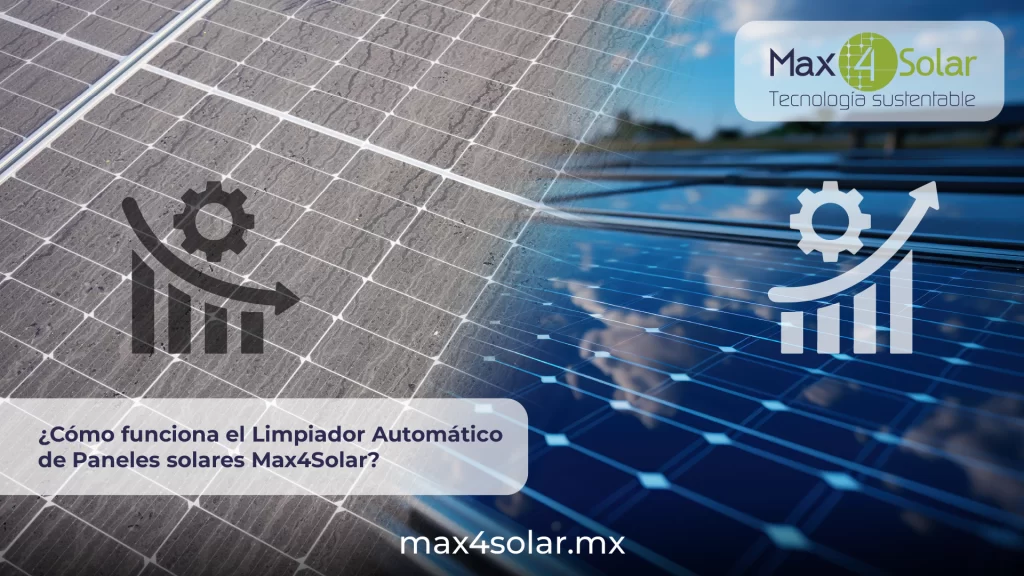 Max4Solar Sistema de limpiador automatico de paneles solares como funciona