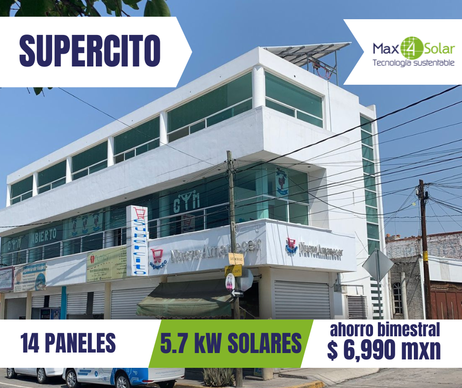 PANELES SOLARES PARA SUPER
