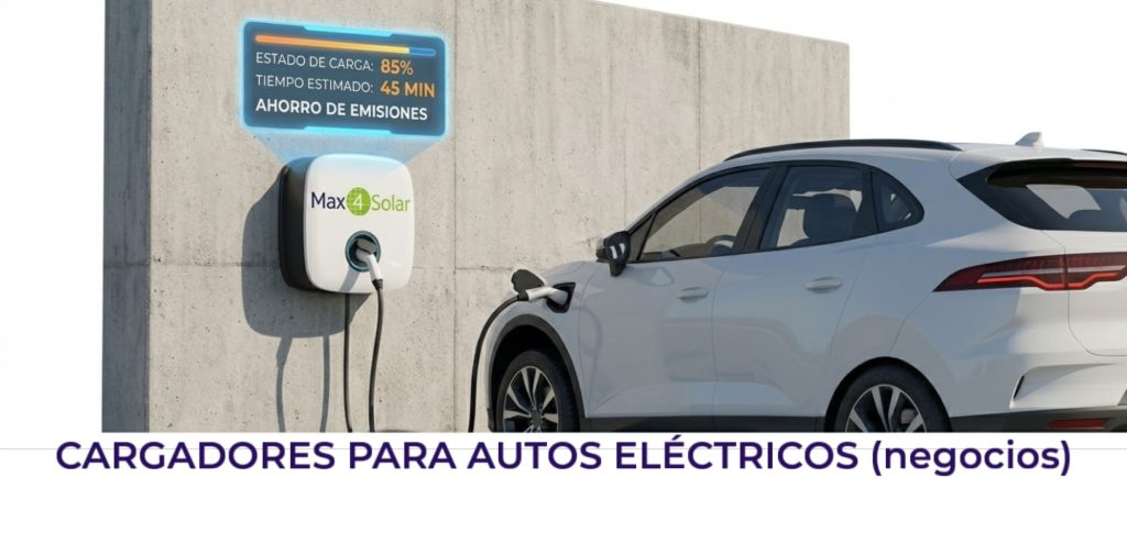 Cargadores de autos eléctricos para negocios en México