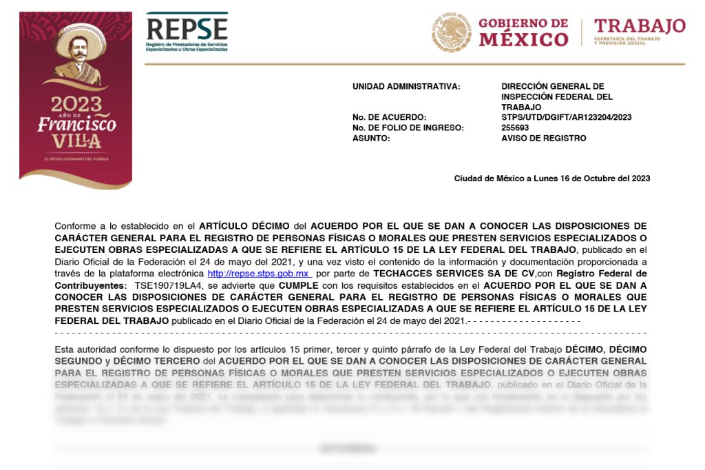 certificacione REPSE